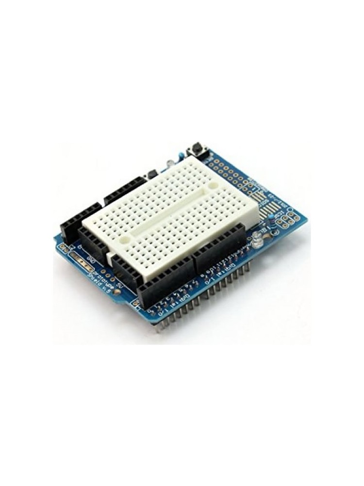 Arduino Uno R3 Uyumlu Prototip Kartı - Kendinden Yapışkanlı Mini Breadboard Seti