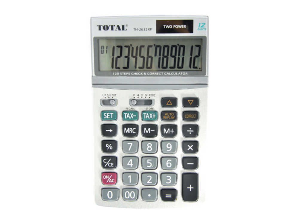 TOTAL HESAP MAKİNASI TH-2632-RP